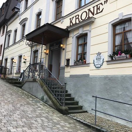 Hotel Zur Krone Bad Brückenau Dış mekan fotoğraf